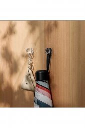 Cam Ayna Dolap Kulpu Çok Fonksiyonlu Kendinden Yapışkanlı Şık Tasarımlı Dekoratif Kulp 2 Adet thumbnail 5