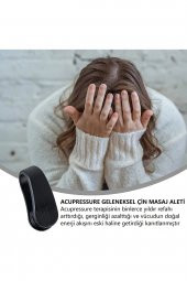 Migren Baş Ağrısı Gerginlik Stres Giderici Acupressure Geleneksel Çin Masaj Aleti 1 adet Yeşil - 5