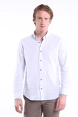 İntersivin Erkek %100 Pamuklu Slim Fit Gömlek - 3