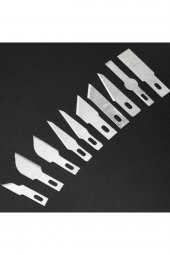 BigSale 13 Adet / Takım Oyma Bıçakları Yapma Polimer Kil Metal Neşter Bıçak Araçları Kiti + Kutusu - 4