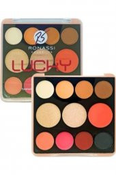 RS Ronassi Cosmetics Lucky 11li Göz Farı Aydınlatıcı Orta No:1 Makyaj Paleti - 2