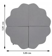 Wellgro Bulut Oyun Matı-Gri - 3