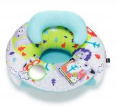 Wellgro Funny Animal Sırt Destekli Yer Minderi, Bebek Oturma Minderi - 5