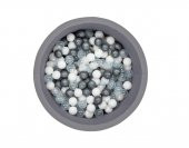 Wellgro Bubble Pop Bulut Matlı Top Havuzu-Füme - 7