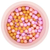 Wellgro Bubble Pops Pembe Top Havuzu-Pembe/Lila/Gold thumbnail 1