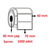 40X70 ECO TERMAL ETİKET ( 1000 li ) - 1