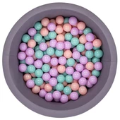 Wellgro Bubble Pops Gri Top Havuzu-Mint/Pembe/Lila thumbnail 1