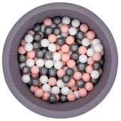 Wellgro Bubble Pops Gri Top Havuzu-Gri/Pembe/Beyaz - 1