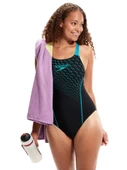 SPEEDO MEDLEY LOGO MDLT AF 8-1347406877 KADIN MAYO BLACK/BLUE - 5