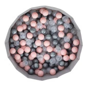 Wellgro Katlanır Aktivite Ve Top Havuzu, 150 Toplu - Pembe - 5