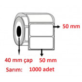 50X50 ECO TERMAL ETİKET  ( 1000 lü ) - 1