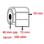 50X75 ECO TERMAL ETİKET  ( 500 li ) - 1