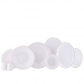 Korkmaz Lena Collection 60 Parça Altın Yemek Takımı A8337 - 1