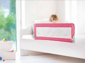Wellgro Katlanır Yatak Bariyeri 50x120 cm-Pembe - 1