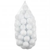 Wellgro Bubble Pops Top Havuzu Topu-Beyaz - 1