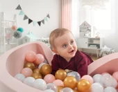 Wellgro Bubble Pops Pembe Top Havuzu  - Pembe/Beyaz/Seffaf/Gold Top - 3