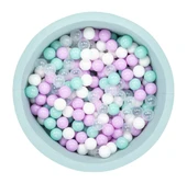Wellgro Bubble Pop Mint Top Havuzu-Mint/Beyaz/Şeffaf/Lila thumbnail 2
