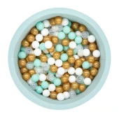 Wellgro Bubble Pop Mint Top Havuzu-Mint/Beyaz/Şeffaf/Gold thumbnail 3
