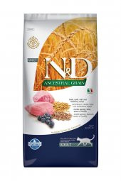N&D Düşük Tahıllı Kuzulu Ve Yaban Mersinli Kısırlaştırılmış Kedi Maması 1 Kg. Açık Paket - 1