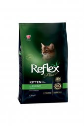 Reflex Plus Kitten Tavuklu Yavru Kedi Maması 2 X 1 Kg. Açık Paket - 1