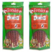 Freshy Ducky Twists Ördekli Köpek Ödül Maması 2 X 90 gr. (2 Adet) - 1