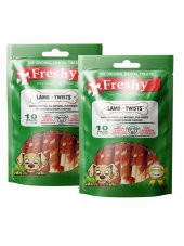 Freshy Lamb Twists Kuzulu Köpek Ödül Maması 2 X 100 gr. (2 Adet) - 1