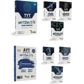 TYT-AYT Matematik - Fizik - Kimya - Biyoloji Soru Bakası Seti (8 Kitap DEV Set) - 1