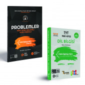 Rasyonel Yayınları TYT MSÜ KPSS Dil Bilgisi - Problemler Soru Bankası Seti (2 Kitap) - 1