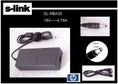 S-link SL-NBA35 19v 4.74a 4.8-1.7 Bullet Notebook Adaptörü - 1