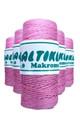 5 Adet Polyester Simli Makrome İpi SS-1545 - 1