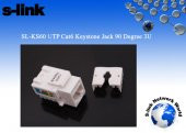 S-link SL-KS60 UTP CAT6 Kestone Jack3U 90 Der - 1