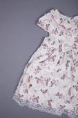 Babydola Çiçekli Dantel Detaylı Kız Bebek Bayramlık 5'li Kutulu Set 11726 - 7