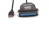 Vcom CU806-1.2 Usb To Paralel 1.2MT Dönüştürücü Kablo - 1