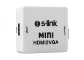 S-link SL-HVC10 HDMI to VGA + Audio Çevirici - 1