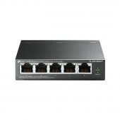Tp-Link TL-SG1005LP 5 Port 4 Port Poe+ 10-100-1000 Mbps 1 Port Uplink Switch Çelik Kasa - 1