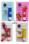 RS Ronassi Dudak Koruyucu ve Parlatıcısı Fresh Çilek Vişne ve Ballı 4 Lü Set - 1
