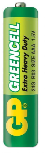 GP Greencel R03 AAA Boy İnce Çinko Kalem Pil 4lü Paket GP24G-U4 - 2