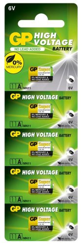 GP GP11A-C5 11A 6V Yüksek Voltaj Spesifik Pil 5li Paket - 1