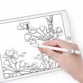 Stylus Kapasitif Dokunmatik Kalem Tüm Cihazlar Telefon Ile Uyumlu Çizim Tasarım Tablet Kalemi - 9