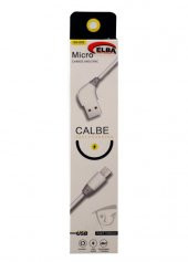 Elba EC-16S Bağlantı Kablosu Micro 1mt Siyah - 1