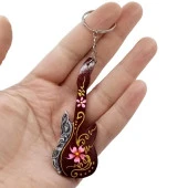 Hindistan Cevizi Gitar Anahtarlık Dörtlü Hediyelik Paket thumbnail 3