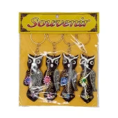 Hindistan Cevizi Baykuş Anahtarlık Dörtlü Hediyelik Paket thumbnail 2