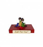 Sevgili Özel Tasarım Biblolu Notluk Just For You HK2599 thumbnail 3