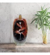 Şelale Model Seramik Tütsülük ve Buhurdanlık Kahve HK2592 - 1