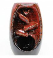 Şelale Model Seramik Tütsülük ve Buhurdanlık Kahve HK2592 - 5