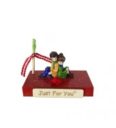 Sevgili Özel Tasarım Biblolu Notluk Just For You HK2599 thumbnail 1