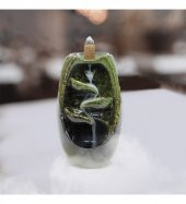 Şelale Model Seramik Tütsülük ve Buhurdanlık Yeşil HK2589 thumbnail 1