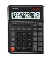 Casio DE-12E-BK Siyah 12 Hane Masa Üstü Ergonomik Tuşlu Hesap Makinesi - 2