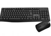 Everest KM-7500 Siyah Kablosuz Q Multimedia Klavye + Mouse Set - 1