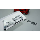 Audi A5 50 TFSi Krom ABS 3M 3D Bagaj Yazı Logo Orjinal Ürün - 1
